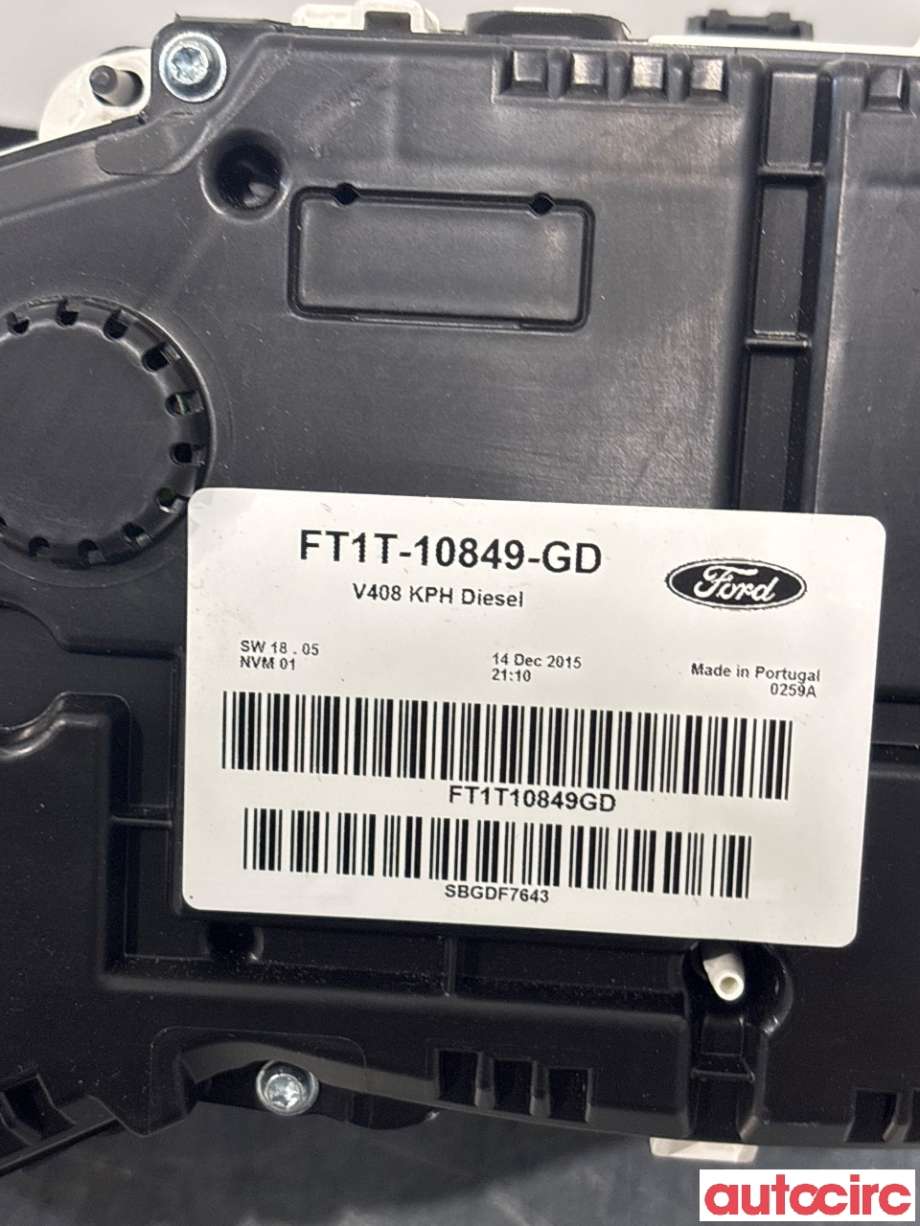 Instrumentpanel til Ford Transit Connect 2013-2018 Type II, Fase 1  (FORD|NO NUMBER||FT1T-10849-GD)