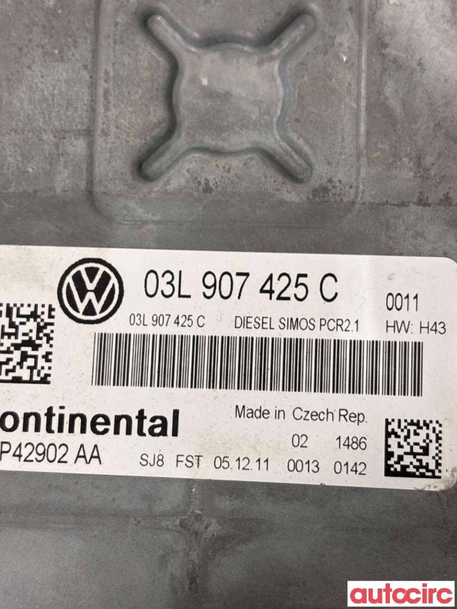 Styreenhet motor til VW Passat 2011-2015 (B7) (B7) (VOLKSWAGEN|03L906023FS|5WP42902AA|03L907425C)