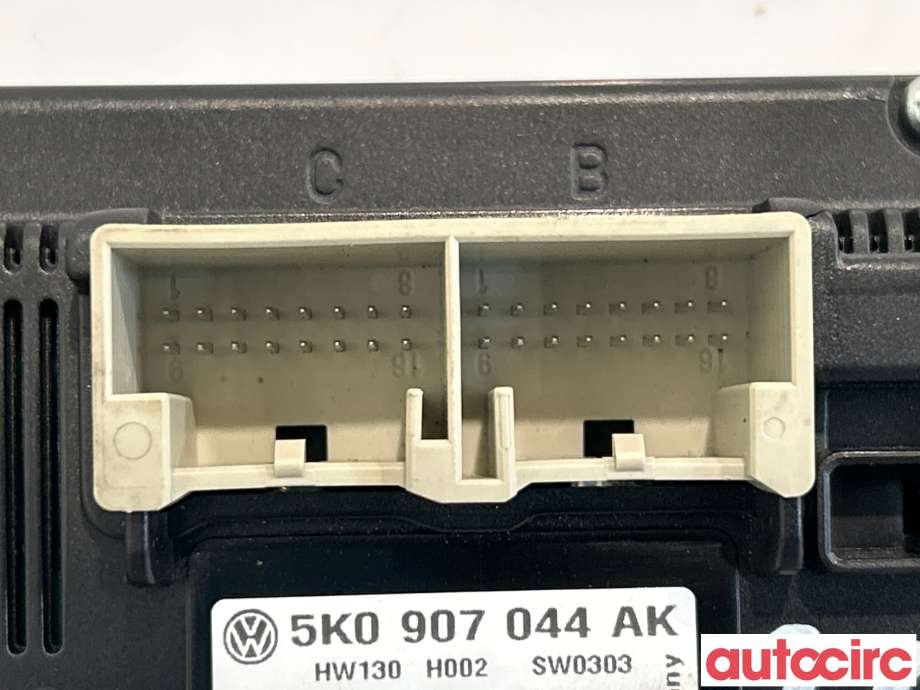 Varmeapparat betjening til VW Golf VI 2008-2012  (VOLKSWAGEN|5K0907044BT||5K0907044AK)