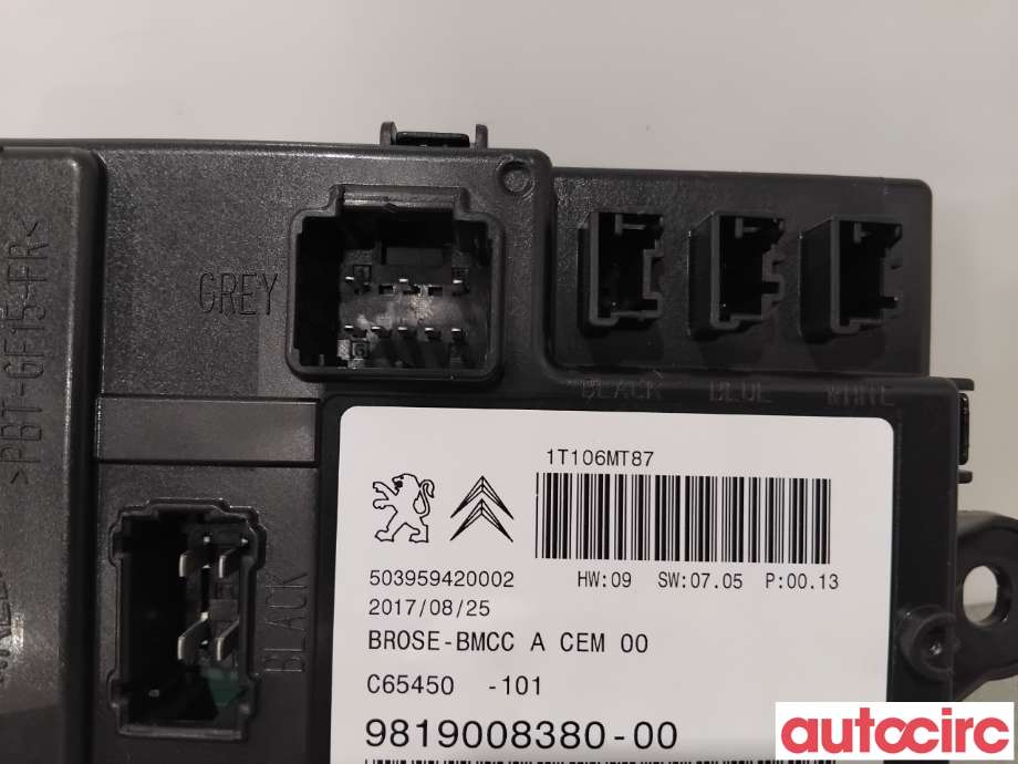Styreenhet elektrisk bakluke til Citroën C4, Picasso 2013-2018 (Type II)  (CITROEN|1682772280|C65450-101|9819008380)