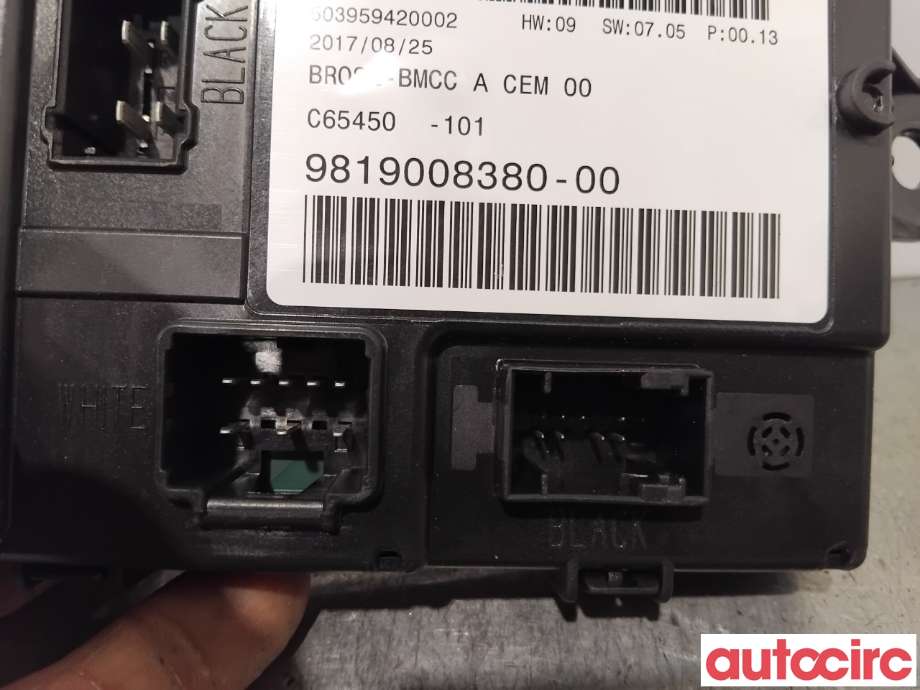 Styreenhet elektrisk bakluke til Citroën C4, Picasso 2013-2018 (Type II)  (CITROEN|1682772280|C65450-101|9819008380)