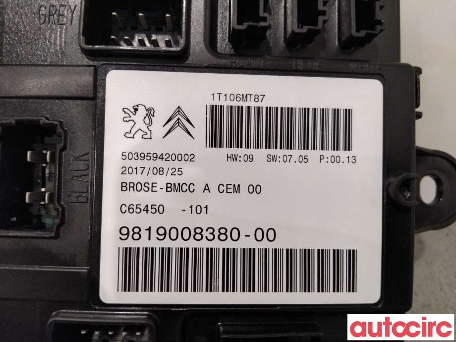 Styreenhet elektrisk bakluke til Citroën C4, Picasso 2013-2018 (Type II)  (CITROEN|1682772280|C65450-101|9819008380)