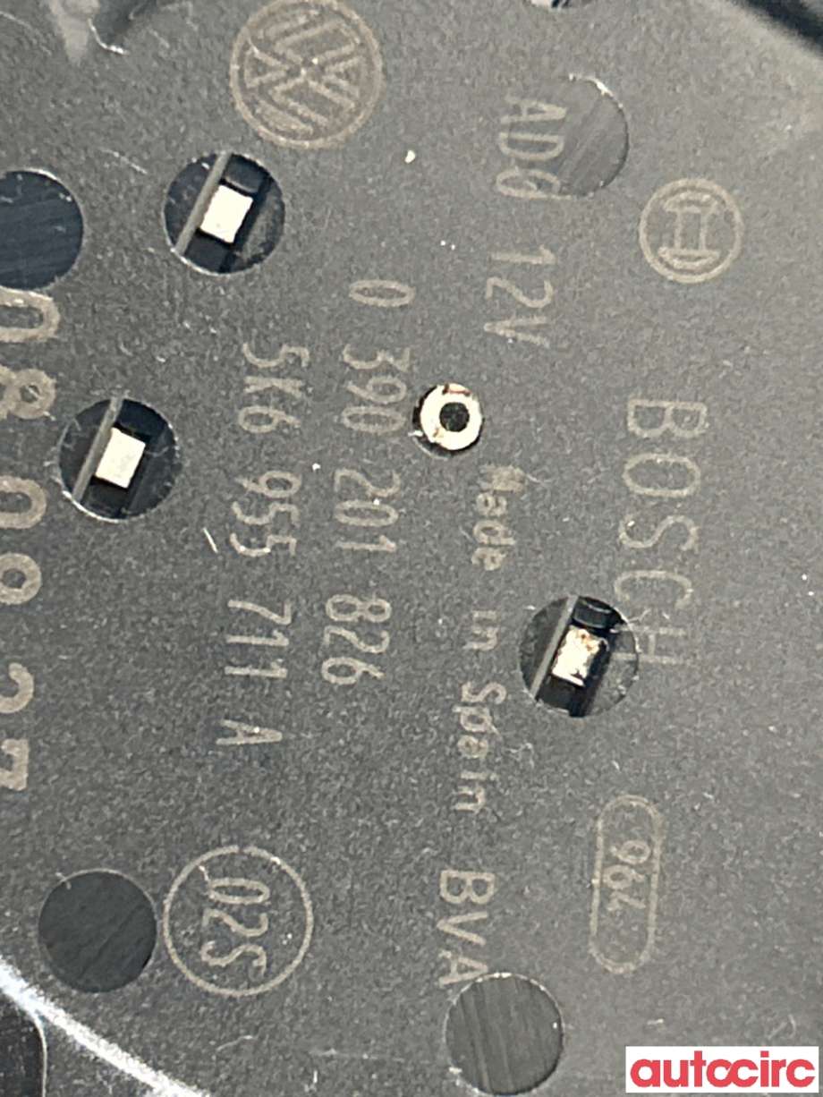 Viskermotor bakrute til VW Golf VI 2008-2012 (VOLKSWAGEN|5K6955711C||5K6955711A)