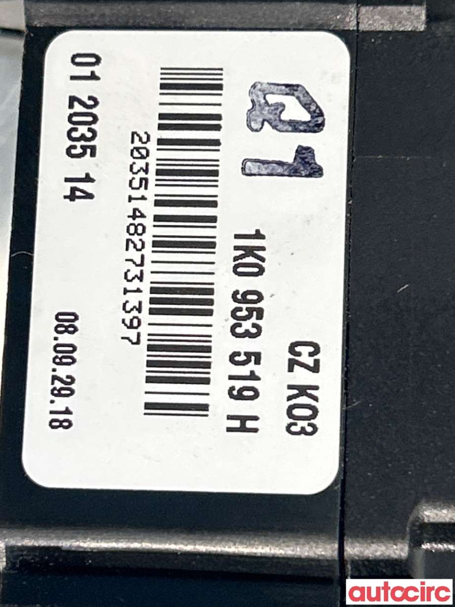 Bryter visker til VW Golf VI 2008-2012  (VOLKSWAGEN|1K0953519H|)
