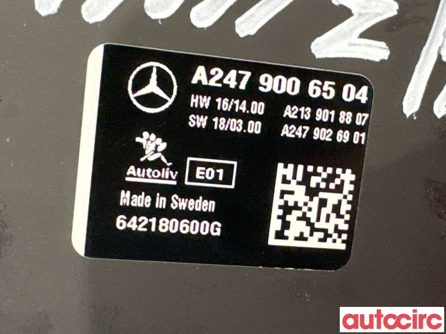 Kamera til Mercedes Sprinter 2018-->> (907/910) (907/910) (MERCEDES|A2479008106|642180600G|A2479002316)