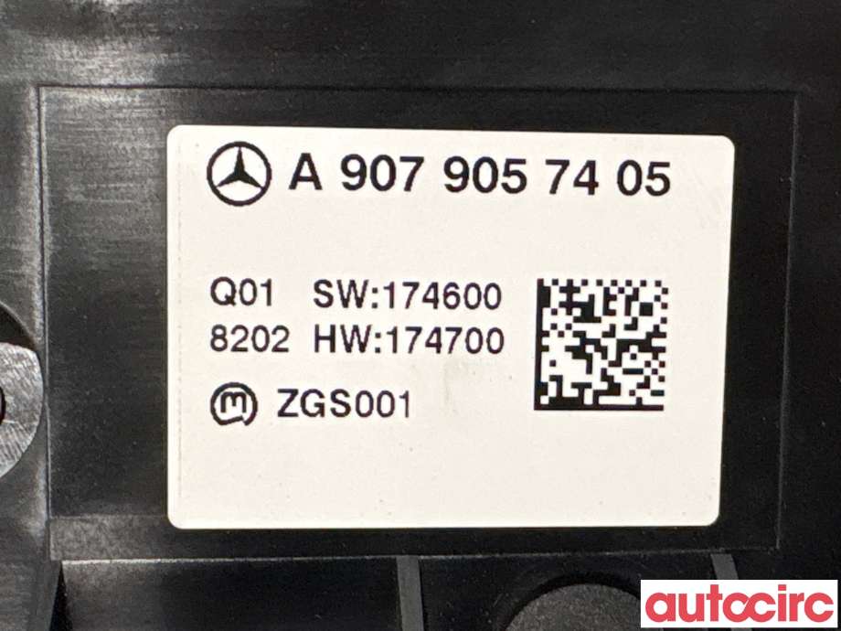 Varmeapparat betjening til Mercedes Sprinter 2018-->> (907/910) (907/910) (A9079056006|)