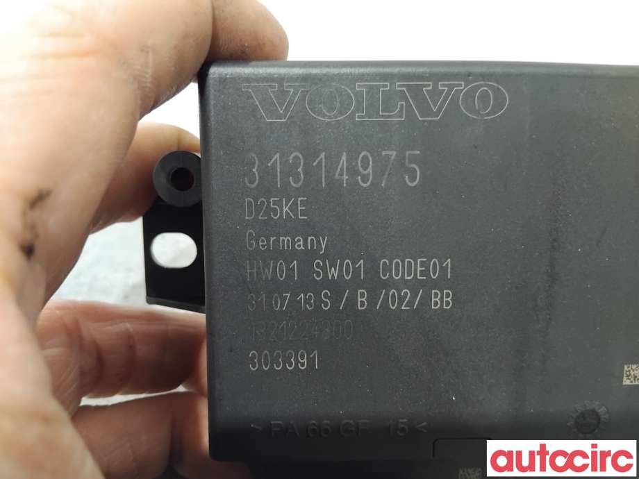 Styreenhet parkering til Volvo V60/V60 CC 2013-2018 (Type I, Fase 2)  (VOLVO|31314975|303391)