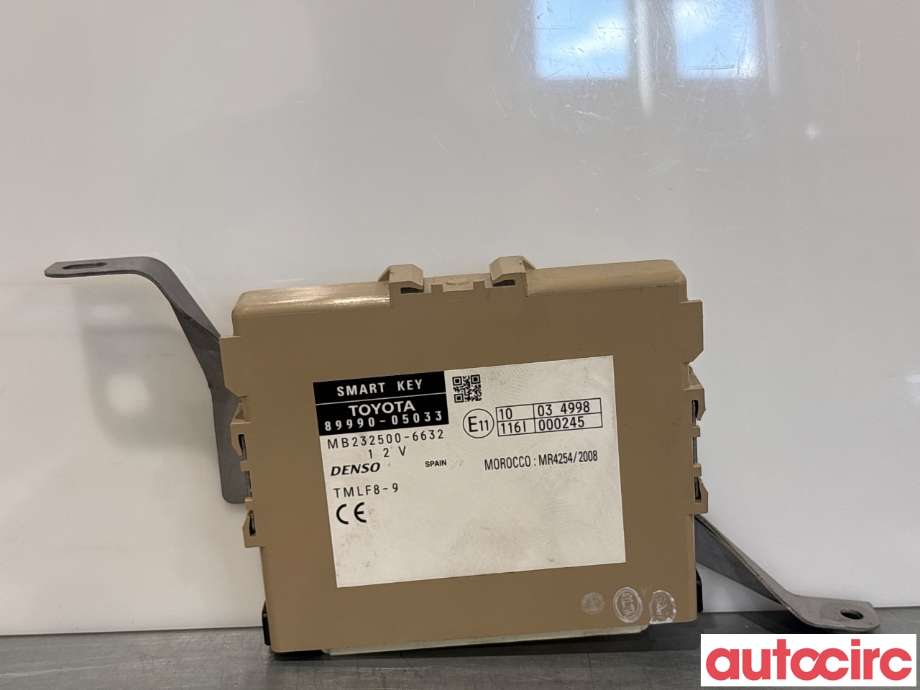 Styreenhet nøkkelfri/keyless til Toyota Avensis 2009-2015 (Type III, Fase 1) (TOYOTA|8999005033|MB232500-6632|8999005120)