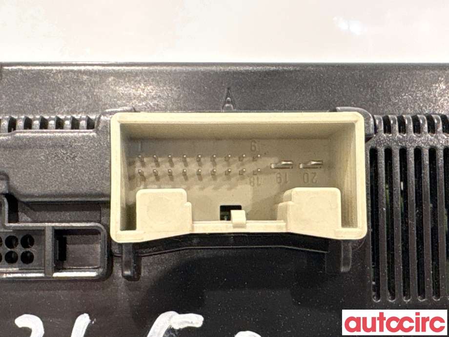 Varmeapparat betjening til VW Golf VI 2008-2012 (VOLKSWAGEN|5K0907044ES|5HB907044ES|5K0907044HB)