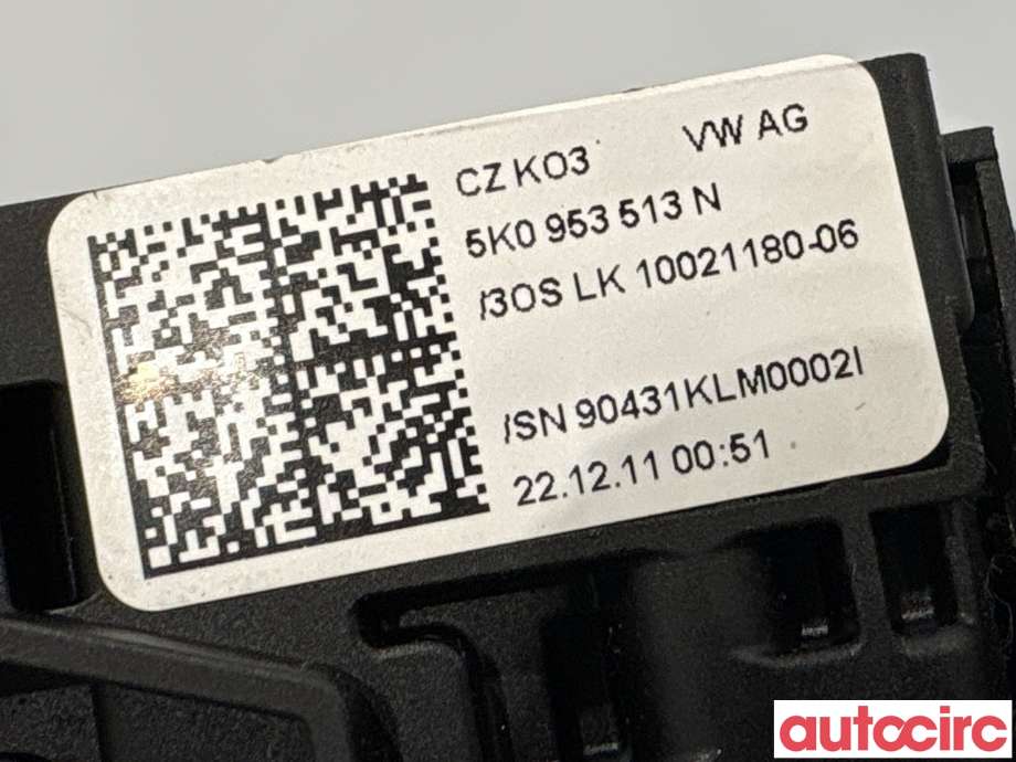 Bryter combi til VW Golf VI 2008-2012 (VOLKSWAGEN|5K0953513N|)