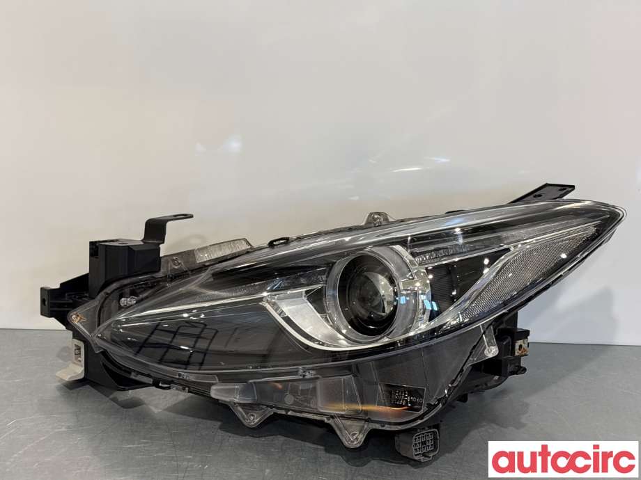 Frontlykt venstre halogen til Mazda 3, 2013-2016 (Type III, Fase 1) (MAZDA|BHR2-51-041B)