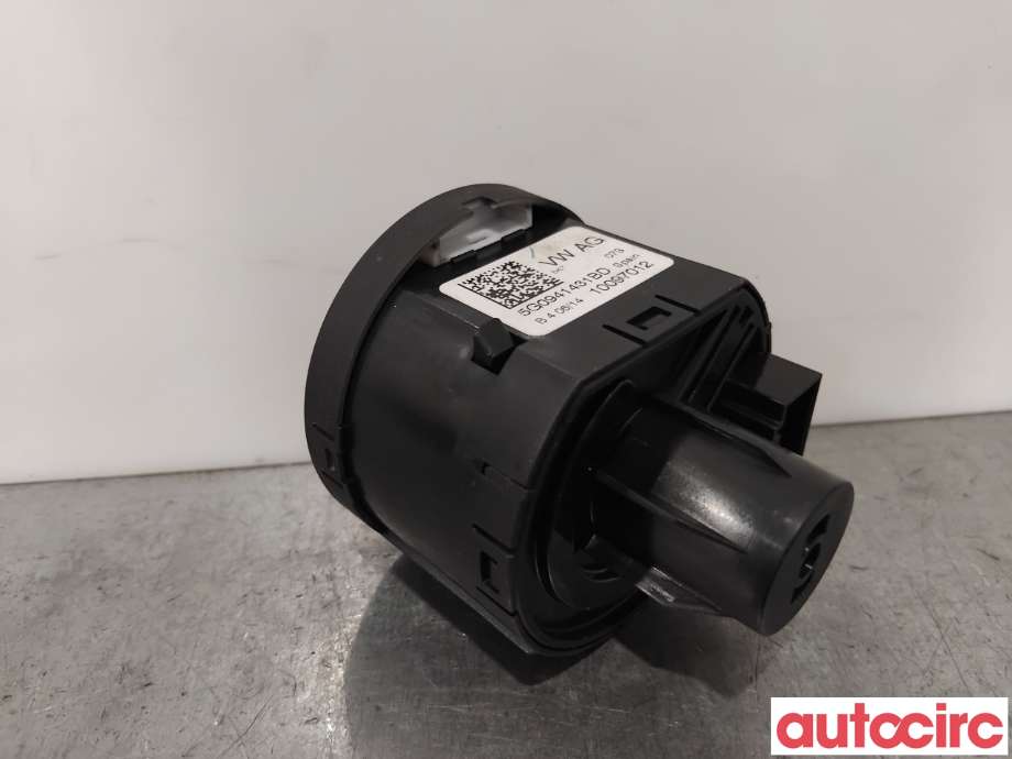 Bryter lys til VW Golf VII 2012-2017 (Fase 1) (VOLKSWAGEN|5G0941431BD|10097012)