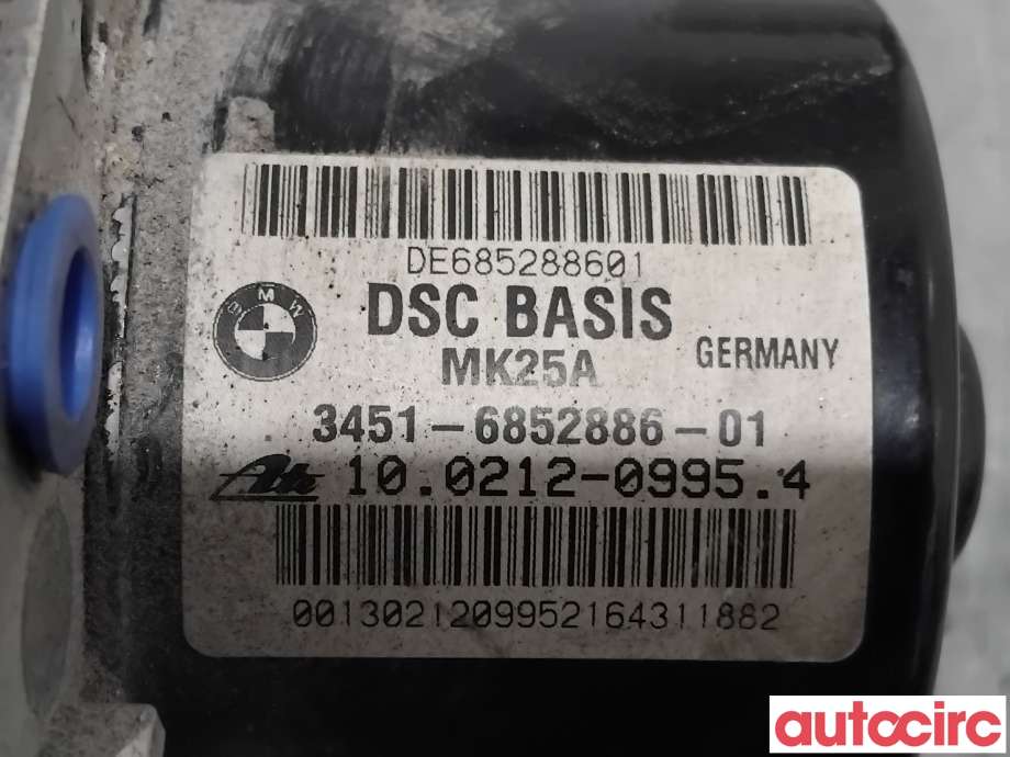 ABS sentral til BMW X3 2010-2017 (F25) (F25) (BMW|34516881325|100929-08493|3451-6852886)