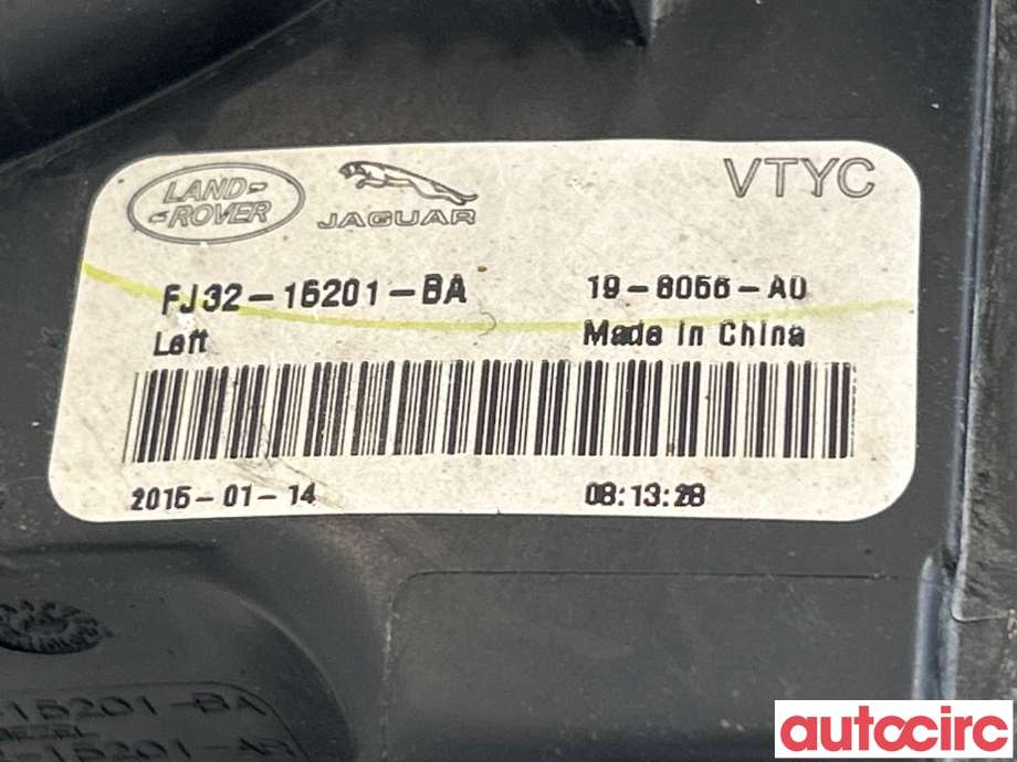 Tåkelykt venstre foran til Land Rover Range Rover, Evoque 2011-2019 (Type I)  (LAND-ROVER|LR077889|LR069914|FJ32-15201-BA)