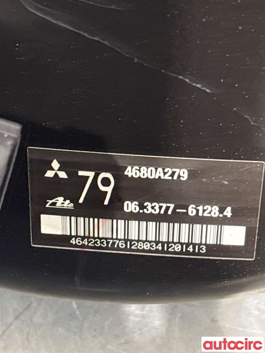 Bremsekraft-forsterker til Mitsubishi Eclipse Cross 2018-->> (MITSUBISHI|4630A223||4680A279)