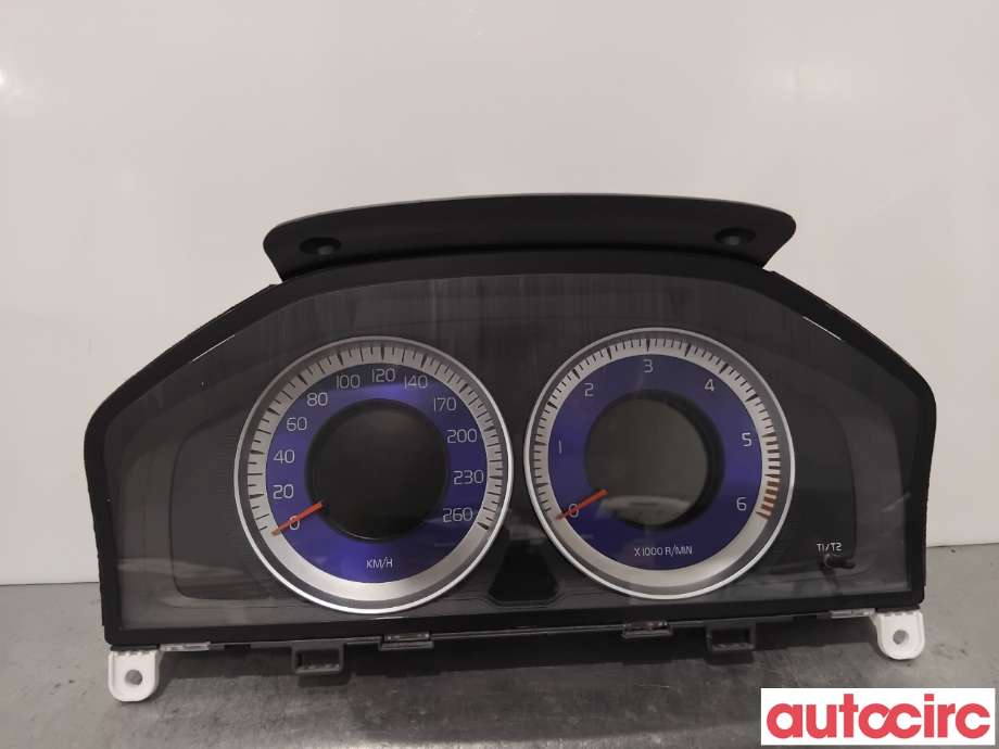 Instrumentpanel til Volvo V70 2007-2013 (Type III, Fase 1) (VOLVO|36001888|69799-760U)