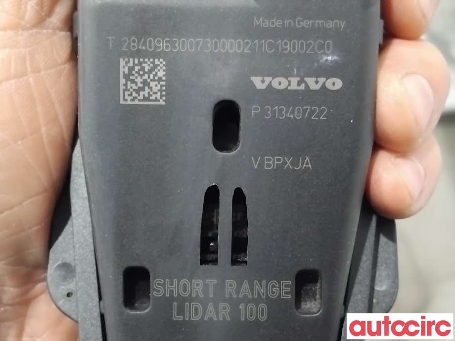 Sensor radar til Volvo V70 2007-2013 (Type III, Fase 1) (VOLVO|31387311||31340722)