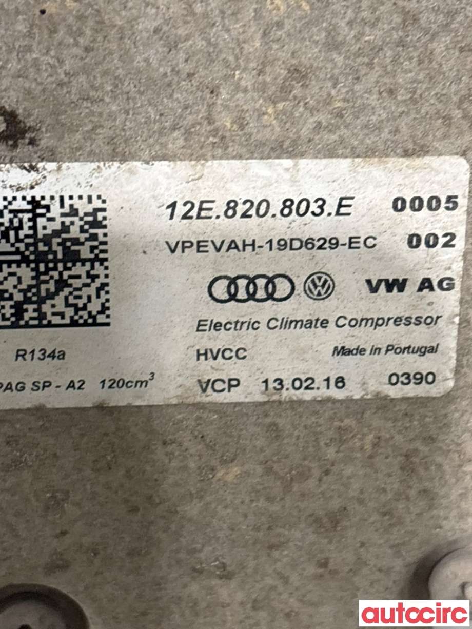 Aircondition kompressor til VW E-Up 2013-2019 (VOLKSWAGEN|12E820803E|)