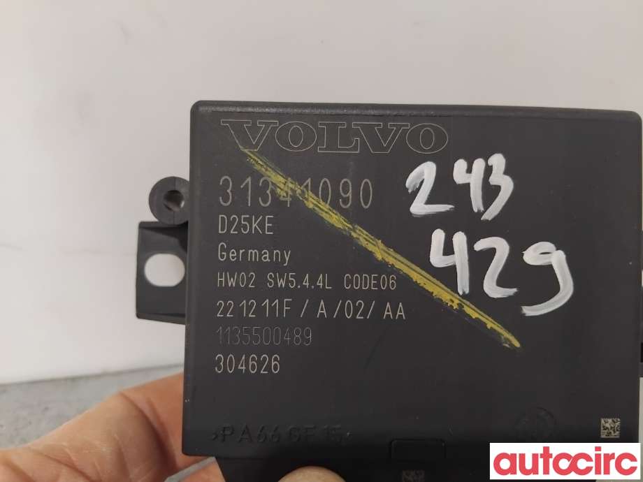 Styreenhet parkering til Volvo V70 2007-2013 (Type III, Fase 1) (VOLVO|31341090|304626)