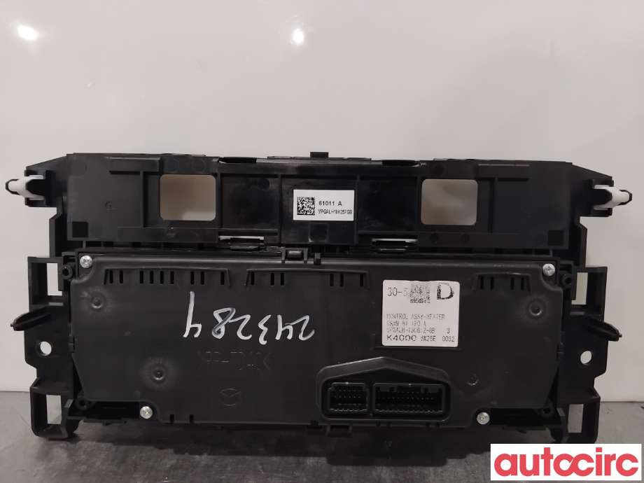 Varmeapparat betjening til Mazda 6 2015-2018 (Type III, Fase 2) (MAZDA|GRM9-61-190C||GRM961190A)