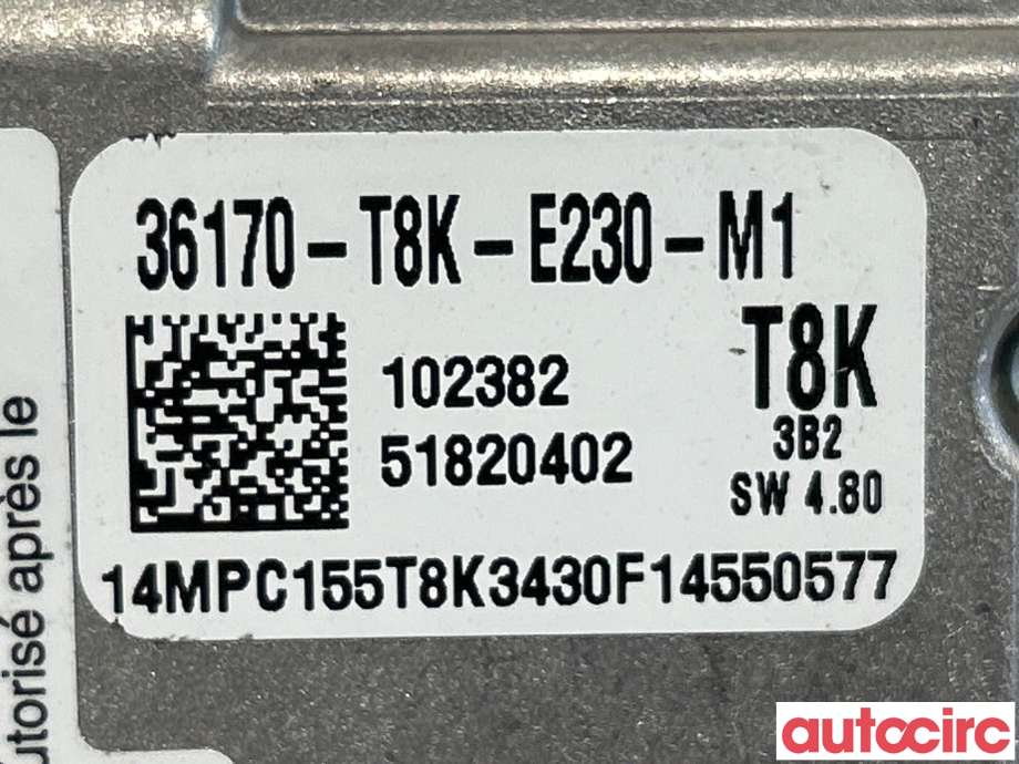 Kamera til Honda HR-V 2015-2021 (Type II) (HONDA|NONUMBER|51820402|36170-T8K-E230)