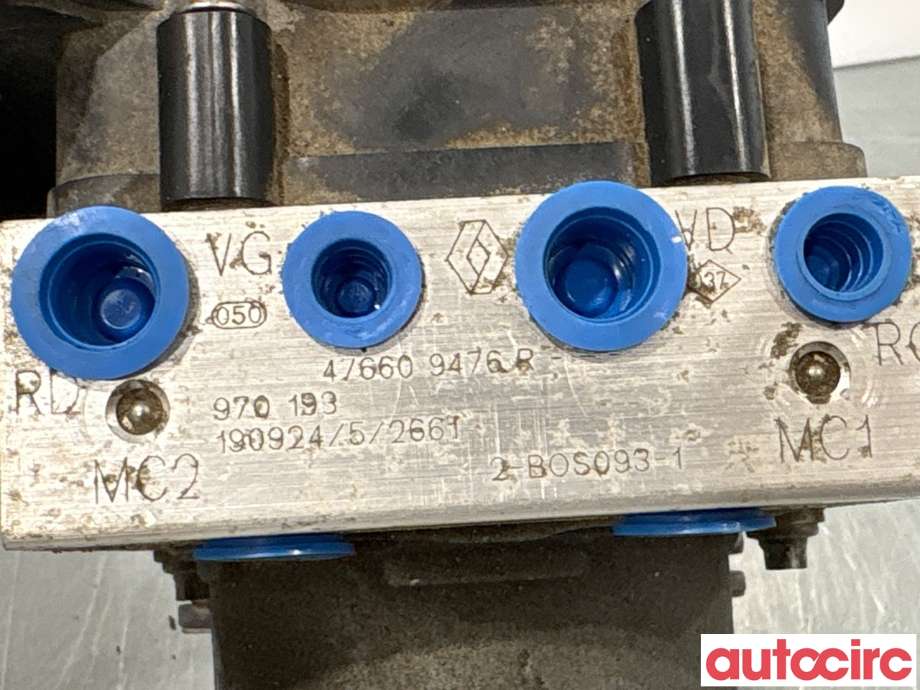 ABS sentral til Renault Zoe 2013-2019 (Fase 1) (RENAULT|476609476R|0265258091)