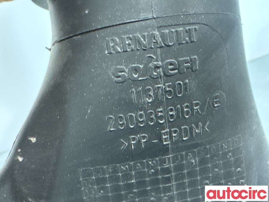 Luftslange innsug til Renault Zoe 2013-2019 (Fase 1) (RENAULT|290935816R|)