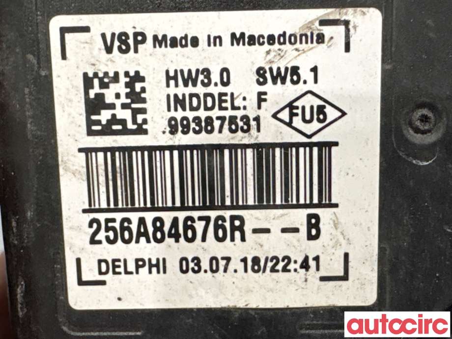 Høyttaler motorlyd, AVAS (Acoustic Vehicle Alerting System) til Renault Zoe 2013-2019 (Fase 1) (RENAULT|256A84676R|99387531)