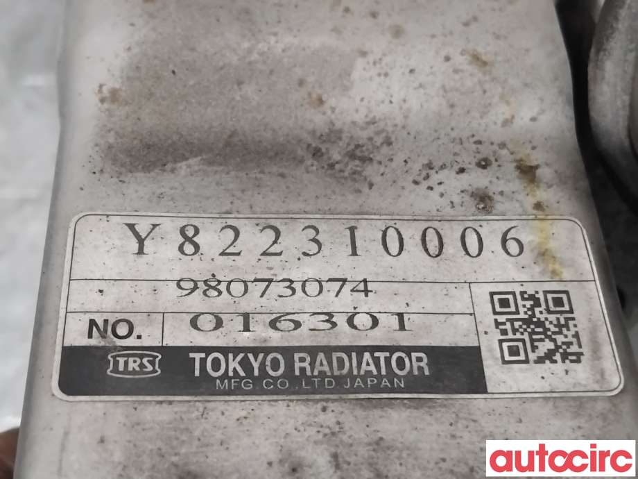 EGR-kjøler til Opel Astra J 2010-2015  (OPEL|95523782|Y822310006|98073074)