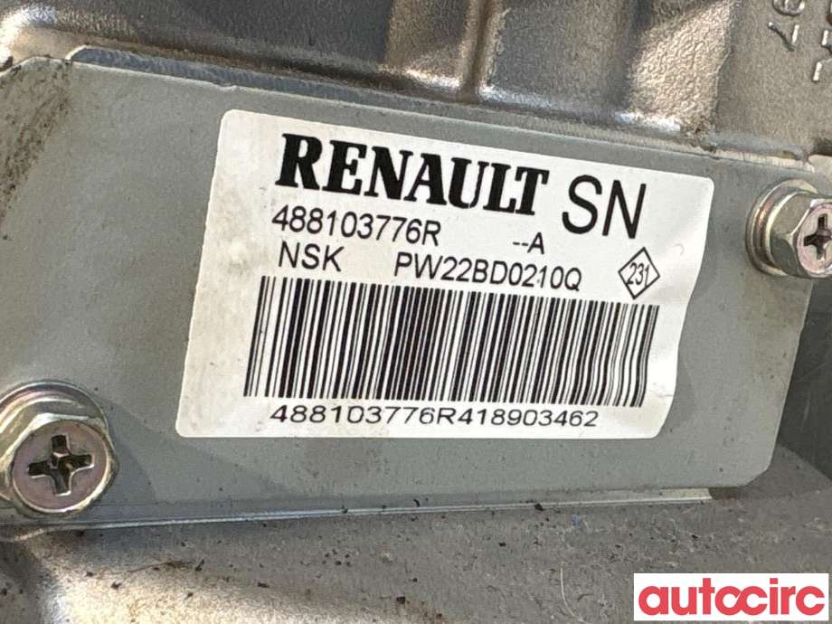 Rattaksel elektrisk servo til Renault Zoe 2013-2019 (Fase 1)  (RENAULT|488103776R|PW22BD0210Q)