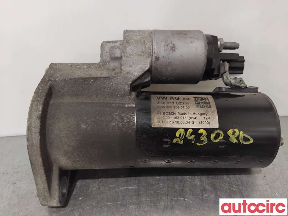 Starter diesel til VW Crafter 2011-2016 (Type I, Fase 2) (VOLKSWAGEN|2H0911023KX|0001153013|2H0911023H)