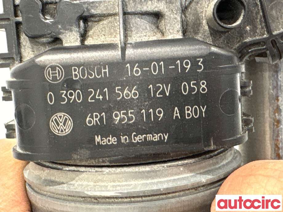 Viskermotor frontrute til VW E-Up 2013-2019  (VOLKSWAGEN|1S1955023D|0390241566|6R1955119A)
