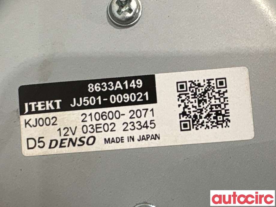 Rattaksel elektrisk servo til Mitsubishi Eclipse Cross 2018-->>  (MITSUBISHI|4401A365|210600-2071|8633A149)