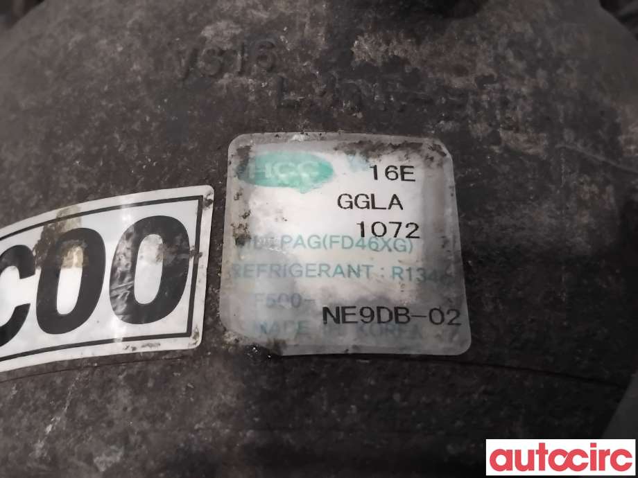 Aircondition kompressor til Hyundai Ix35 2010-2015 (HYUNDAI|977012Y000|F500-NE9DB-02|)