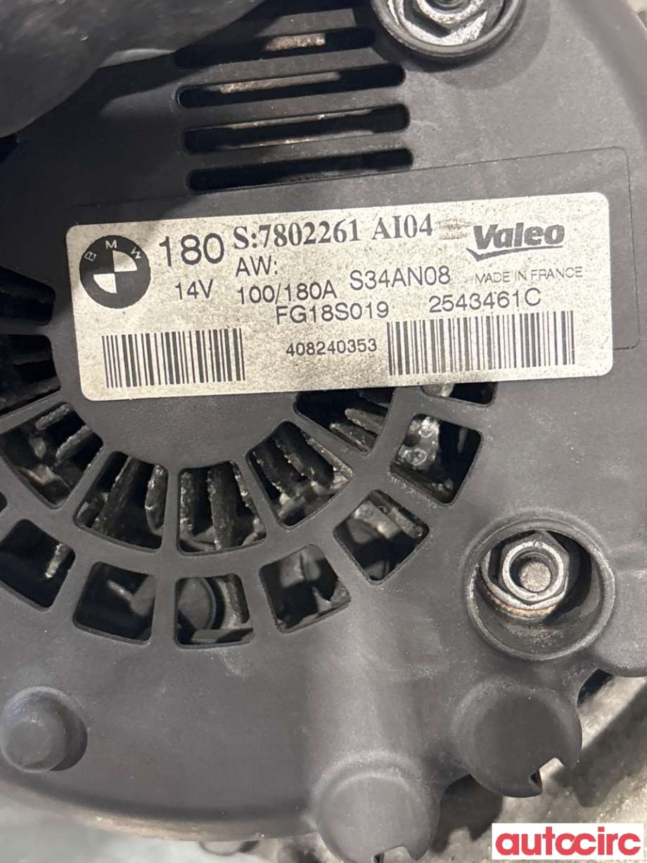 Dynamo til BMW 3-Serie 2005-2011 (E90/E91/E92/E93) (E90/E91/E92/E93) (BMW|12317802261|FG18S019|7802261)