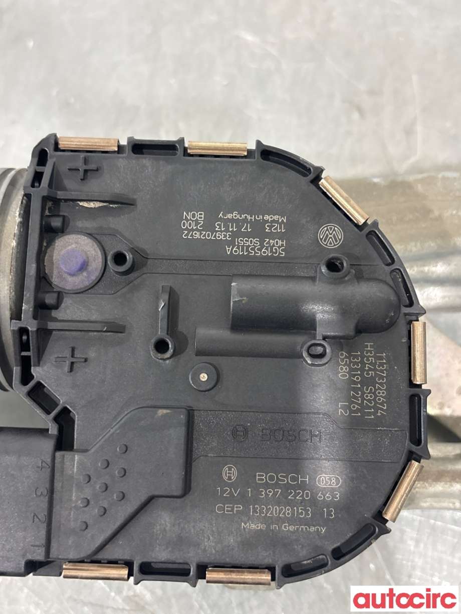 Viskermotor frontrute til VW Golf VII 2012-2017 (Fase 1)  (VOLKSWAGEN|5G1955023D|1397220663|5G1955023C)
