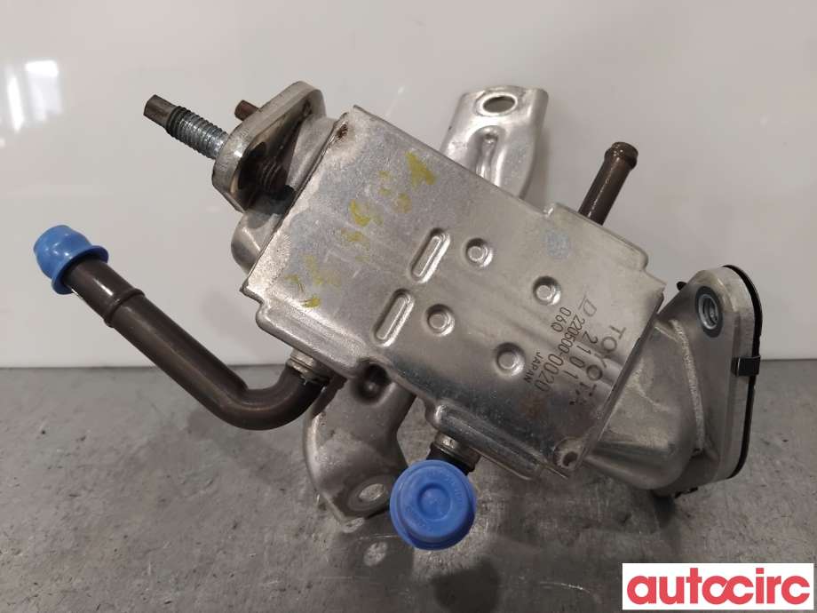 EGR-kjøler til Toyota Yaris 2012-2014 (Type III, Fase 1) (TOYOTA|2568021010|220500-0020|)