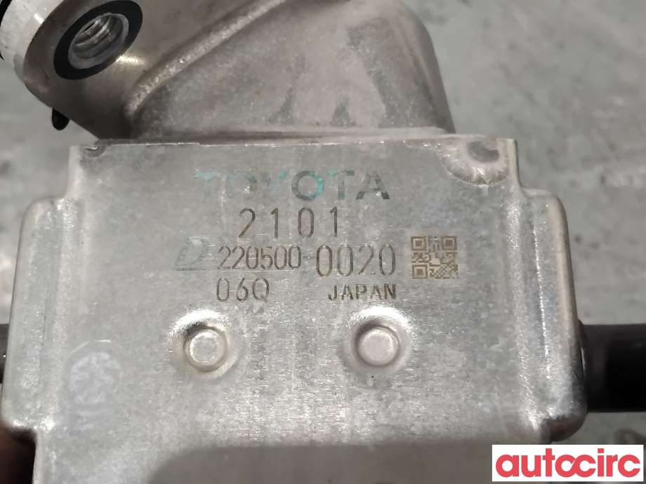 EGR-kjøler til Toyota Yaris 2012-2014 (Type III, Fase 1) (TOYOTA|2568021010|220500-0020|)