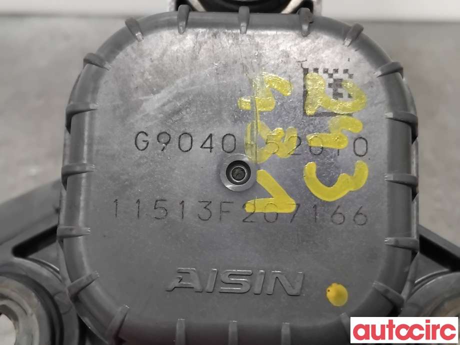Sirkulasjonspumpe til Toyota Yaris 2012-2014 (Type III, Fase 1)  (TOYOTA|G904052010||G9040-52010)