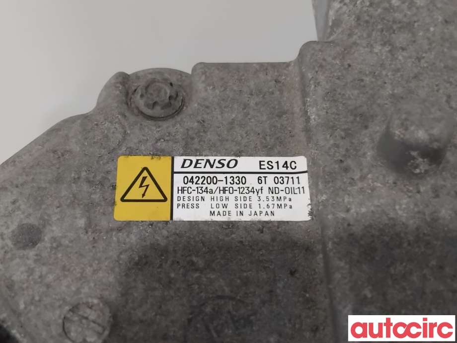 Aircondition kompressor til Toyota Auris 2015-2019 (Type II, Fase 2) (TOYOTA|8837047033|042200-1330|)