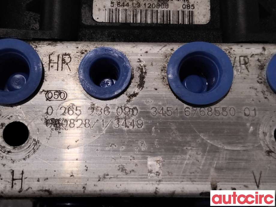 ABS sentral til BMW 3-Serie 2005-2011 (E90/E91/E92/E93) (E90/E91/E92/E93) (BMW|34516795394|0265236090|34516768550)