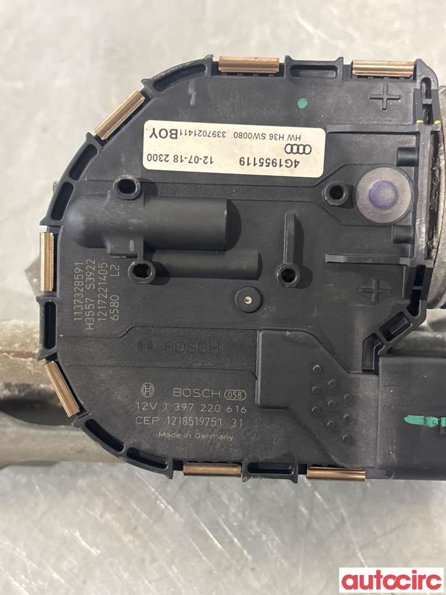 Viskermotor frontrute til Audi A6, Allroad 2012-2014 (Type III, Fase 1) (C7) (C7) (AUDI|4G1955023C|1397220616|4G1955023A)