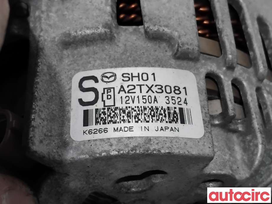 Dynamo til Mazda CX-5 2012-2017 (Type I) (MAZDA|SH01-18-300B|A2TX3081|SH01)