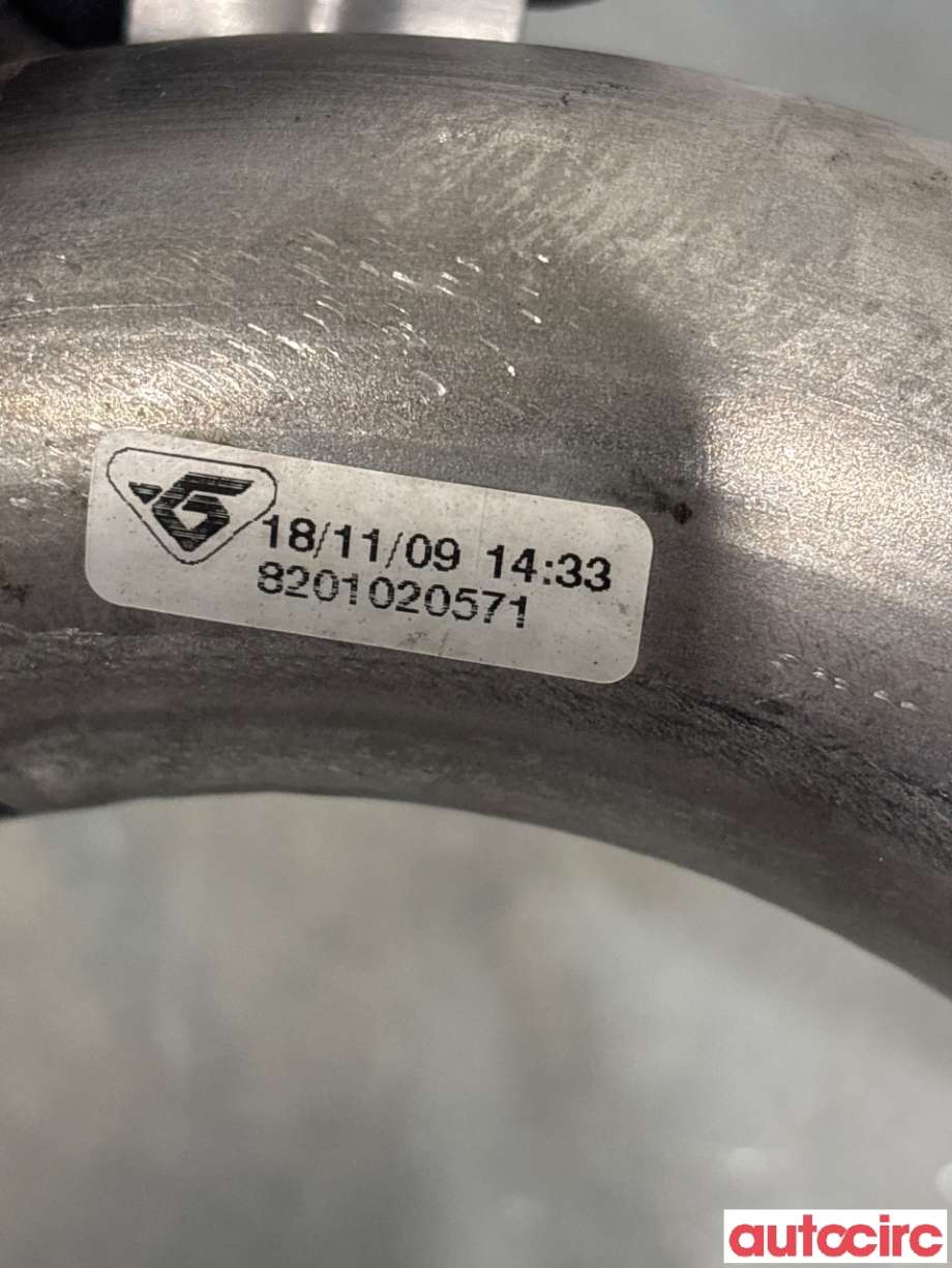 Turbo rør til Renault Megane 2009-2016 Type III  (RENAULT|8201020571|)