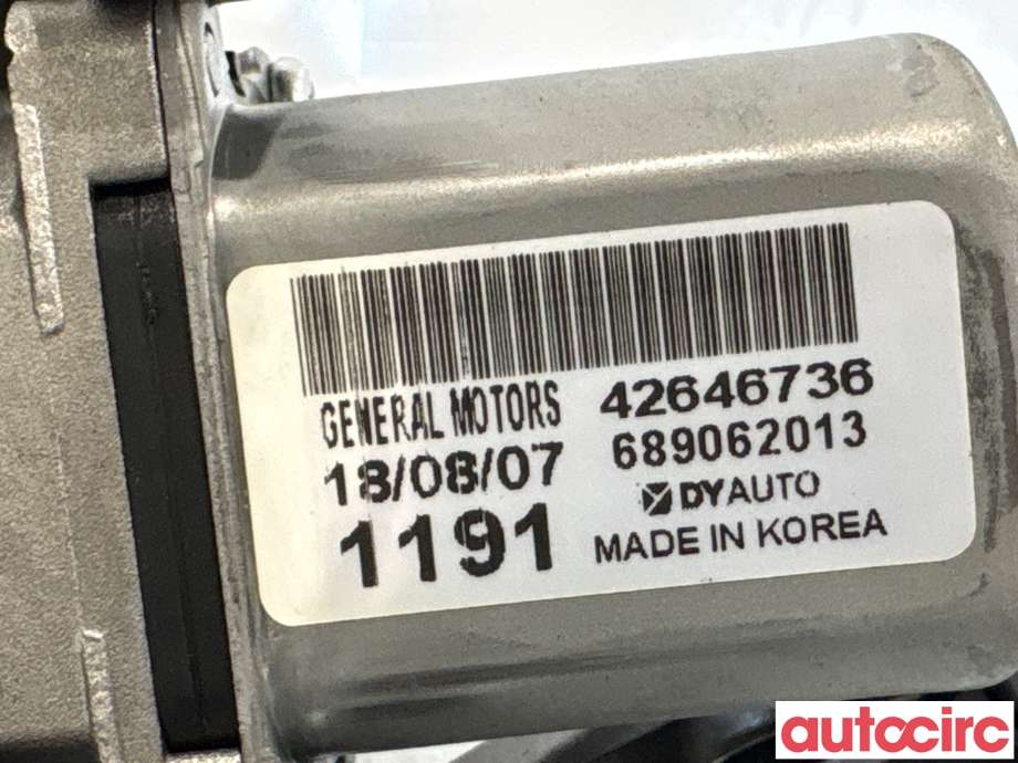 Viskermotor bakrute til Opel Ampera-e 2017-->> (Type II) (OPEL|95354444|689062013|42646736)