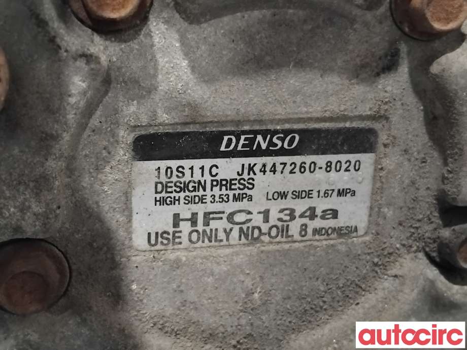 Aircondition kompressor til Toyota Hilux 2006-2011 (TOYOTA|883200K080|447260-8020|)