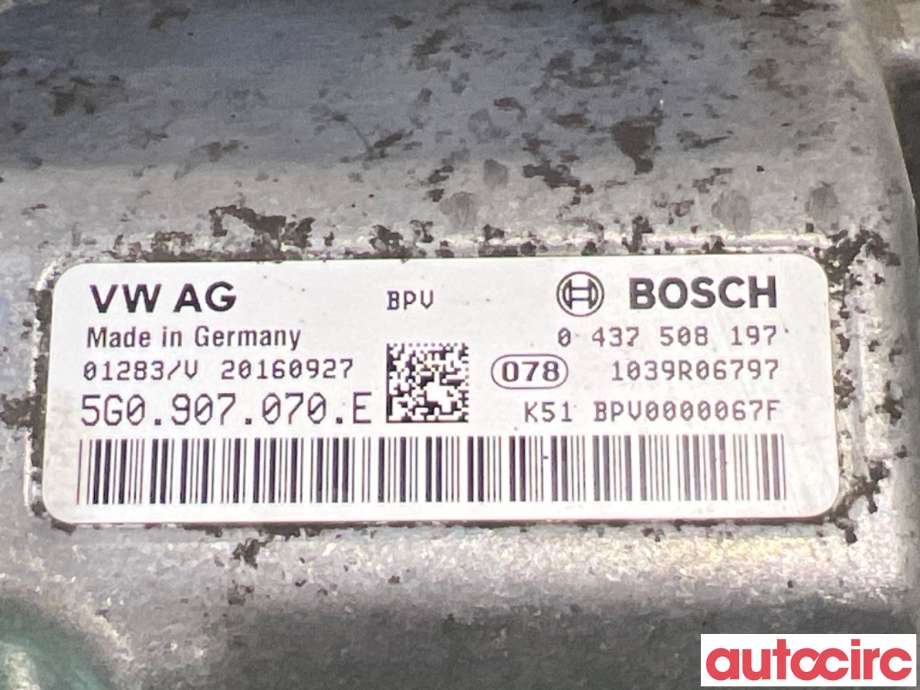Inverter hybrid til VW e-Golf 2017-2020 (Fase 2)  (VOLKSWAGEN|5G0907070E|0437508197)