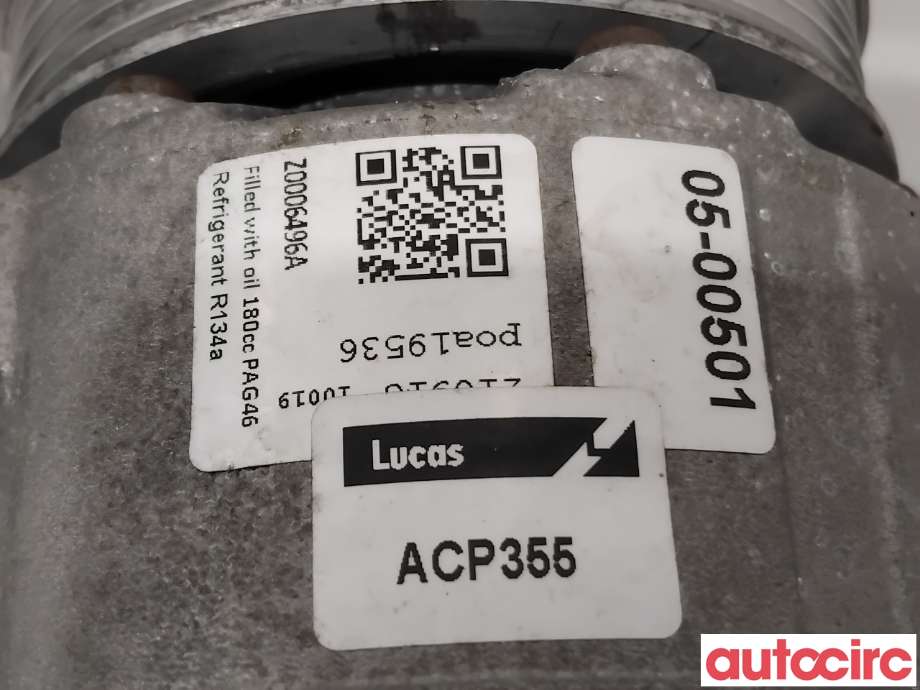 Aircondition kompressor til Mercedes Vito/Viano 2004-2010 (Fase 1) (W639) (W639) (MERCEDES|A0012301711|ACP355|)