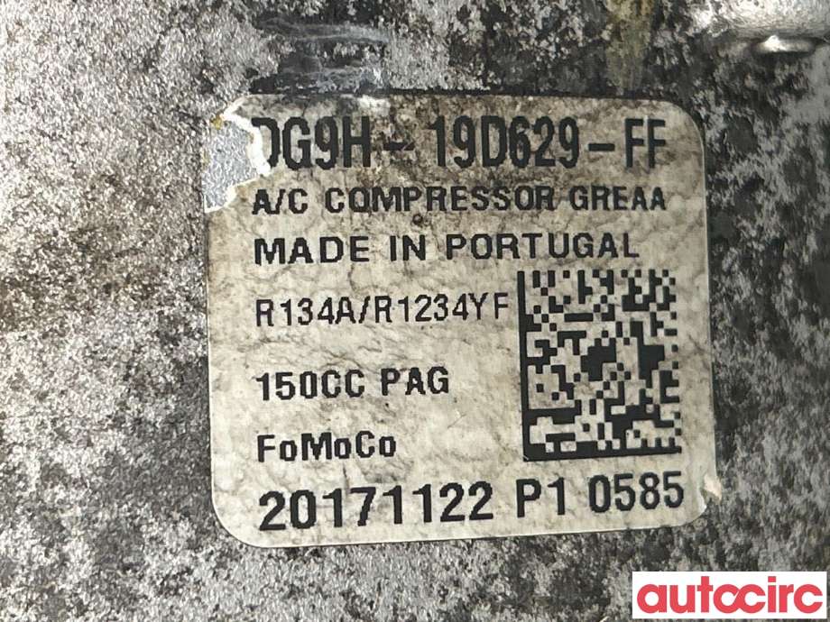 Aircondition kompressor til Ford Mondeo 2014-2019 (Type V, Fase 1)  (FORD|2480053||DG9H-19D629-FF)