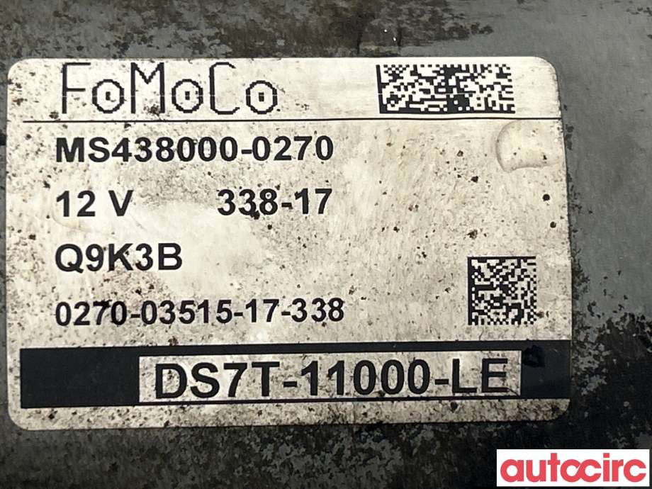 Starter diesel til Ford Mondeo 2014-2019 (Type V, Fase 1)  (FORD|2415036||DS7T-11000-LE)
